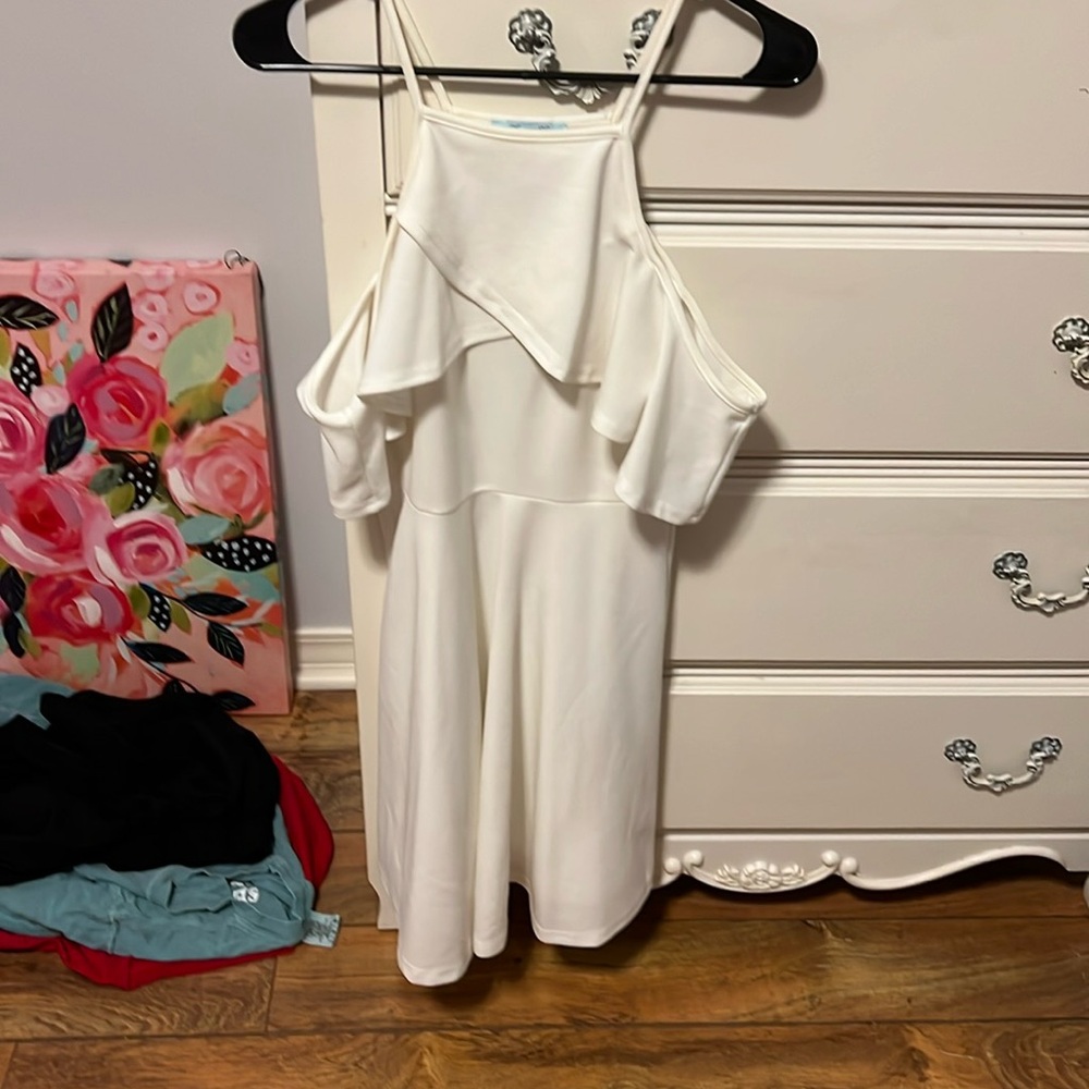 White dress!